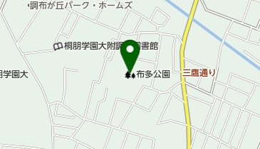 布多公園の地図画像