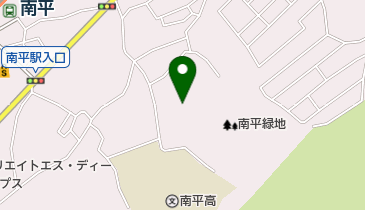 南平緑地の地図画像