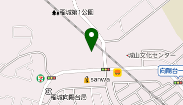 稲城第1公園の地図画像