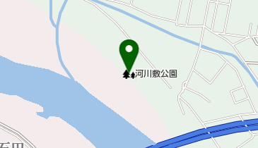 河川敷公園の地図画像