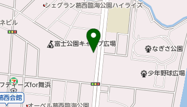 富士公園の地図画像