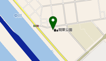 間栗公園の地図画像