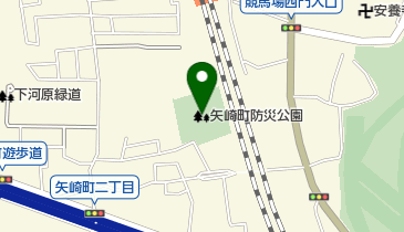 矢崎町防災公園の地図画像