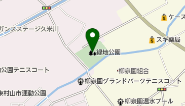 緑地公園の地図画像