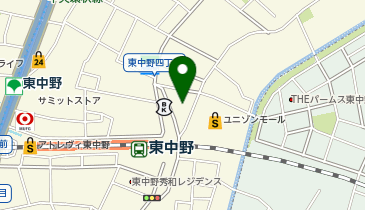 west53rd日本閣の地図画像