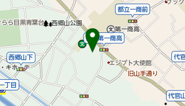 アーカンジェル代官山の地図画像
