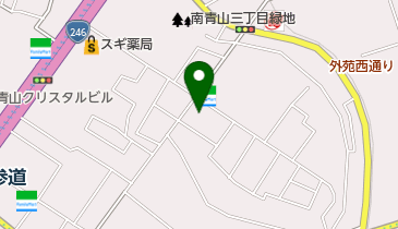 THINGS Aoyama Organic Garden.dthの地図画像