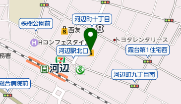 イオンスタイル河辺の地図画像