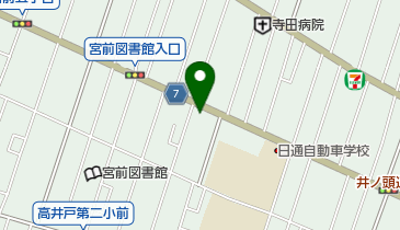 ボルボ・カー杉並の地図画像