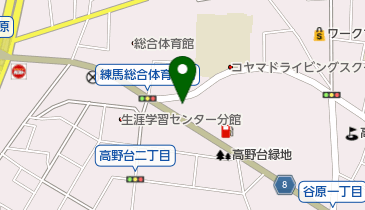 ボルボ・カー練馬の地図画像