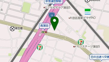 PEUGEOT大田の地図画像