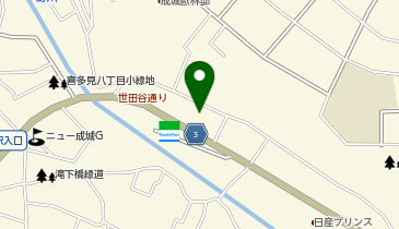 PEUGEOT成城の地図画像