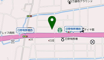 Audi Approved Automobile日野バイパスの地図画像