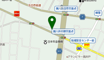 ヤナセメルセデス・ベンツ杉並中央サーティファイドカーコーナーの地図画像