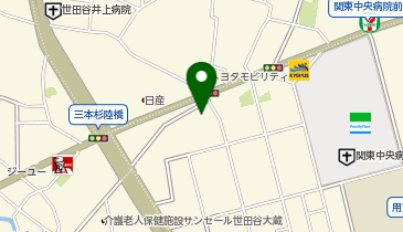 Yanase BMW Premium Selection世田谷の地図画像