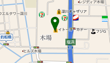 ロフト木場店の地図画像