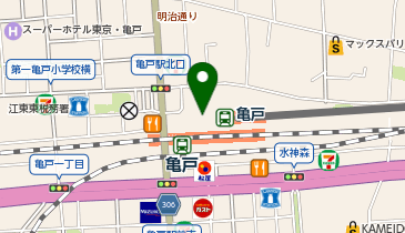 亀戸ロフトの地図画像