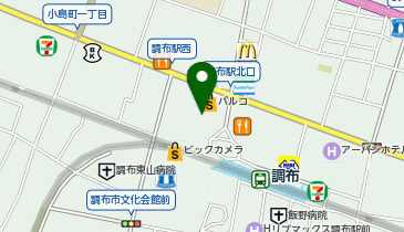 3COINS+plus調布パルコ店の地図画像