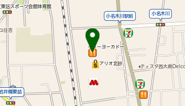 3COINS+plusアリオ北砂店の地図画像