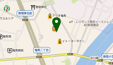 3COINS+plusアリオ亀有店の地図画像