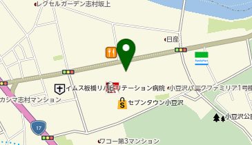 小豆沢ロフトの地図画像