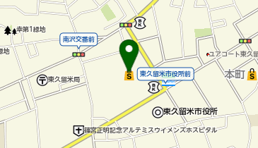 ロフト東久留米店の地図画像