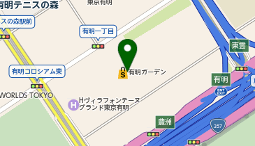 有明ロフトの地図画像
