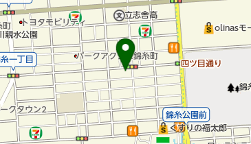 アニメイト錦糸町の地図画像