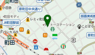 アニメイト町田の地図画像