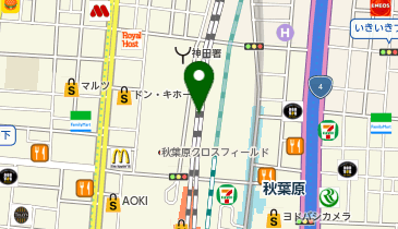 まんだらけCoCooの地図画像