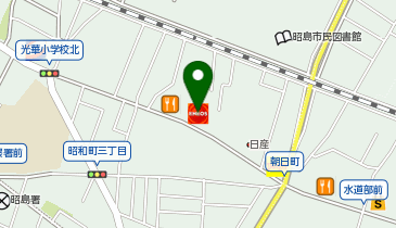 ニコニコレンタカー昭島昭和町店の地図画像