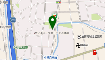 ニコニコレンタカー足立綾瀬店の地図画像