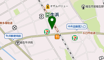 ニコニコレンタカー福生牛浜駅店の地図画像