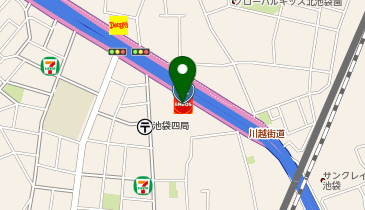 ニコニコレンタカー池袋1丁目店の地図画像