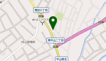 ニコニコレンタカー日野豊田店の地図画像
