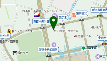 プロント新宿第一生命ビル店の地図画像