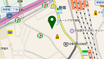 プロント新宿マインズタワー店の地図画像