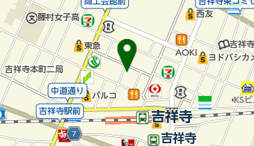 Cafe Renoir吉祥寺北口店の地図画像
