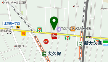 ネットルームマンボー大久保店の地図画像