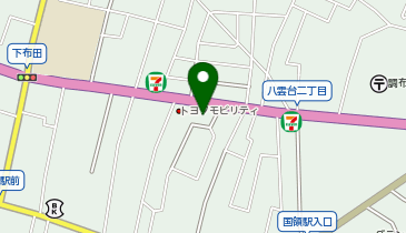 快活CLUB調布国領店の地図画像