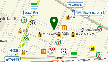 快活CLUB吉祥寺サンロード店の地図画像