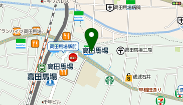 快活CLUB高田馬場駅前店の地図画像