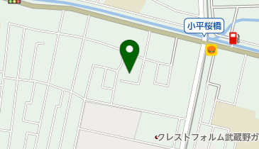 コナミスポーツクラブ一橋学園の地図画像