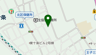 セントラルウェルネスクラブ24東十条の地図画像