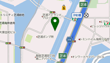 NAS Wellness&Spa CLUB芝浦アイランドの地図画像