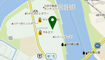 フィットネス&スパNASリバーシティ21の地図画像