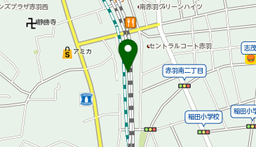 ジェクサーフィットネスクラブ赤羽店の地図画像
