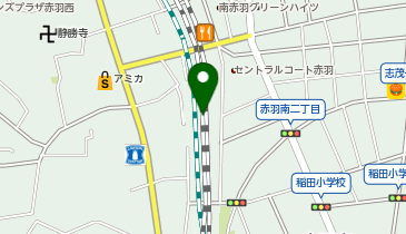 ジェクサーキッズスクール赤羽の地図画像