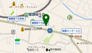 ライザップ聖蹟桜ヶ丘店の地図画像