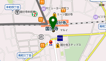ジェクサーライトジムセレオ国分寺店の地図画像
